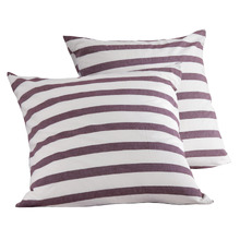 Maeve Yard-Dyed Washed Cotton European Pillowcases (Set of 2)